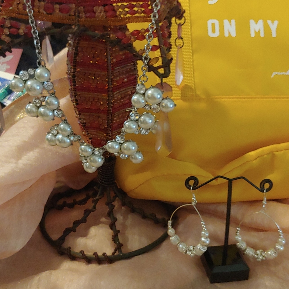 Necklace earrings 🙂(4for 20)